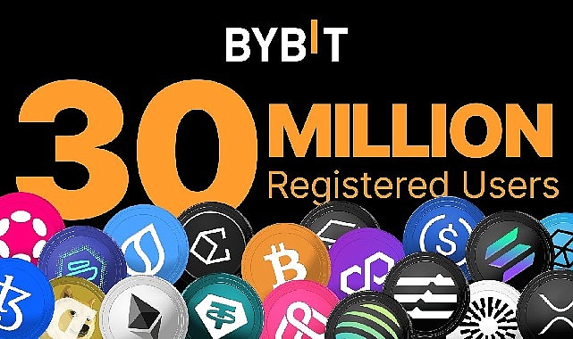 Bybit 30 Milyon Kayıtlı Kullanıcıya Ulaşarak Web3’te Büyümeye ve Kesim Liderliğine İşaret Ediyor