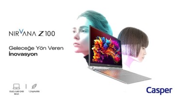 Casper, En İnce ve En Hafif Dizüstü Bilgisayarı Nirvana Z100’ü Satışa Sundu!