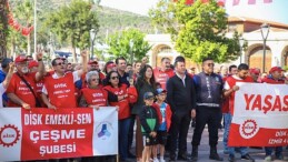 Çeşme’de 1 Mayıs coşkusu