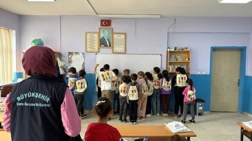 Kocaeli’de 5 bin öğrenciye etraf şuuru aşılandı