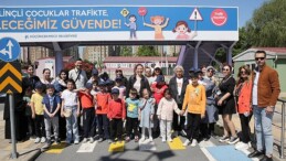 Küçükçekmece’deki Trafik Eğitim Parkı’nda Özel Çocuklara Özel Eğitim