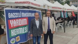 Lider Aydoğmuş, Filistin’e Takviye Kermesine takviye verdi