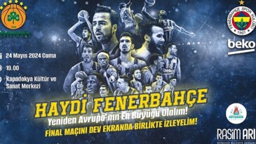 Nevşehir Belediyesi Final-Four İçin Dev Ekran Kuruyor