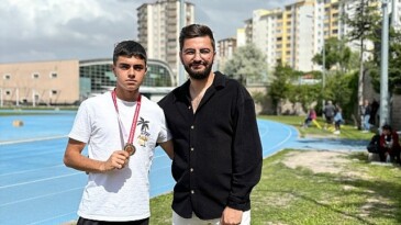 Nevşehir Belediyesi Gençlik ve Spor Kulübü sportmeni Batuhan Ergöz, Kayseri’de gerçekleştirilen U16 – U18 Atletizm Bölgesel Seçme Müsabakalarında bölge şampiyonu oldu