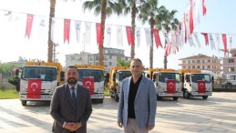 Ödemiş Belediyesi’nin paklık filosuna 5 yeni araç eklendi