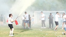 Öğrenciler Renk Şenliği’nde gerilim attı