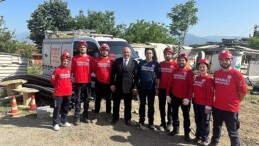 Osmangazi Belediyesi arama kurtarma gruplarından nefes kesen tatbikat