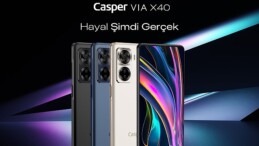 Türkiye’nin En Beğendiği Renkler Casper VIA X40’ta!