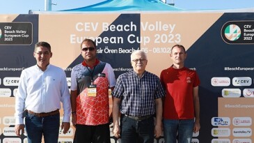TVF Plaj Voleybolu Kulüpler Türkiye Şampiyonaları ve Balkan Şampiyonası Ören Plajı’nda Başlıyor