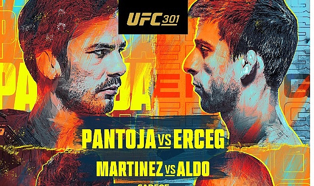 UFC 301 Ana Kartında Alexandre Pantoja ve Steve Erceg Kemer Gayreti için Karşı Karşıya Gelecek!