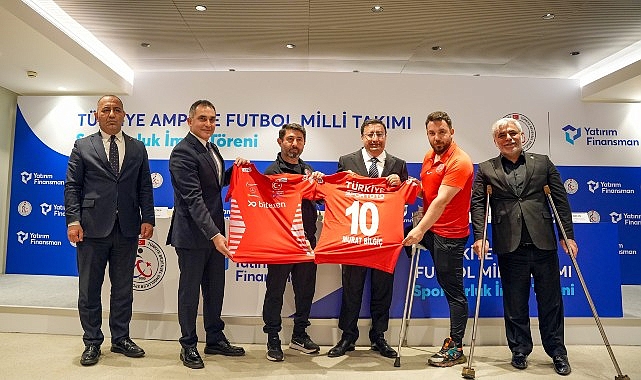 Yatırım Finansman Ampute Futbol Ulusal Kadrosuna sponsor oldu