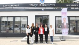 Yenişehir Belediyesi kentin en ağır bölgesinde ek hizmet noktası kurdu