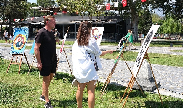 Anaokulu öğrencilerinden yıl sonu standı