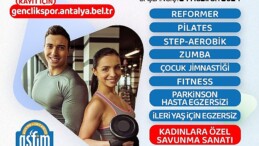 Antalya Büyükşehir ile 7’den 70’e herkes sporla buluşacak