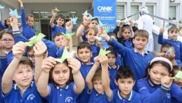 Canik’te Turna Kuşları Özgür Filistin İçin Uçtu