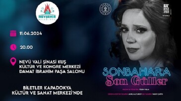 İstanbul Devlet Tiyatrosunun ‘Sonbahara Son Güller’ isimli oyunu Nevşehir’de sahnelenecek