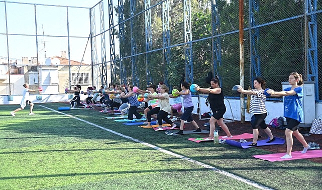 Karabağlar’da gün, sabah sporuyla başlıyor