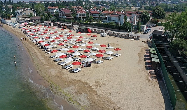 Kocaeli’nin eşsiz hoşluktaki plajları yaza hazır