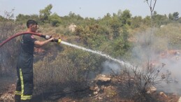 Konyaaltı ilçesinde çıkan yangın denetim altına alındı