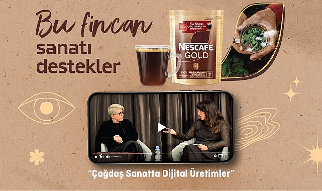 NESCAFÉ Gold’un genç sanatkarlara dayanağı, eğitici görüntülerle sürüyor