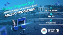 Nevşehir Belediyesi tarafından bu akşam düzenlenecek olan Bayram Konseri’nde Nevşehir’in sevilen sanatkarlarından Hüseyin Nakışlı ve arkadaşları sahne alacak