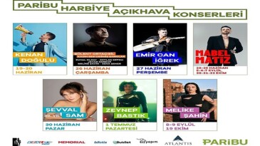 Paribu Harbiye Açıkhava Konserleri Başlıyor