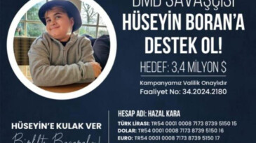 DMD hastası Boran’ın vakti kısıtlı!