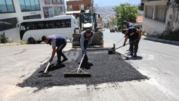 Bayraklı’da yollar yenileniyor