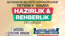 Büyükşehir Konservatuvarı’ndan Tanıtım ve Rehberlik programı