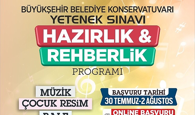 Büyükşehir Konservatuvarı’ndan Tanıtım ve Rehberlik programı