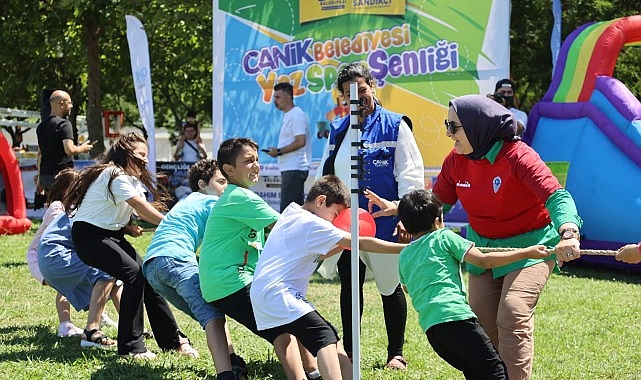 Canik’te Çocuklar Sporla Buluştu