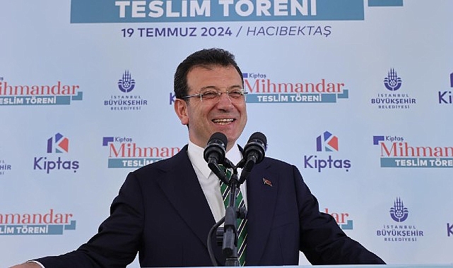 Ekrem İmamoğlu, Nevşehir’de KİPTAŞ Hacıbektaş Mihmandar Projesi Teslim Merasimi’ne katıldı