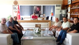 Göynük Taksiden Lider Topaloğlu’na ziyaret