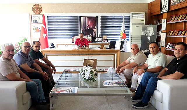 Göynük Taksiden Lider Topaloğlu’na ziyaret