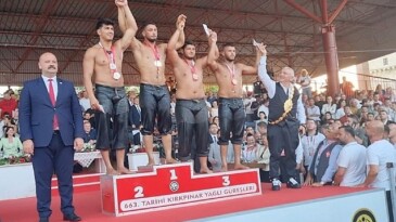 Güreşçimiz Önal, Kırkpınar’da üçüncü oldu