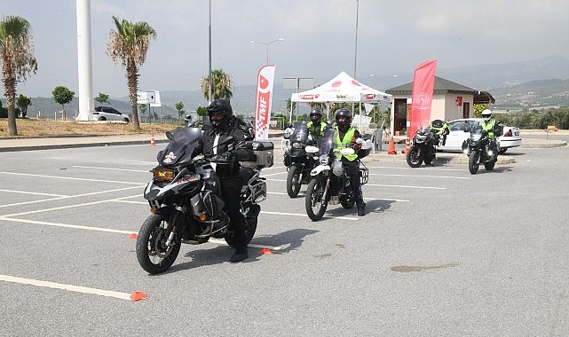 İleri sürüş motosiklet eğitimleri Yenişehir Belediyesinin dayanaklarıyla veriliyor