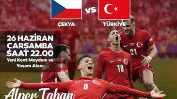 İnegöl Kent Meydanında Ulusal Tribün Kuruluyor