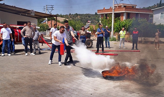 İzmir’in köyleri itfaiye üssü oluyor