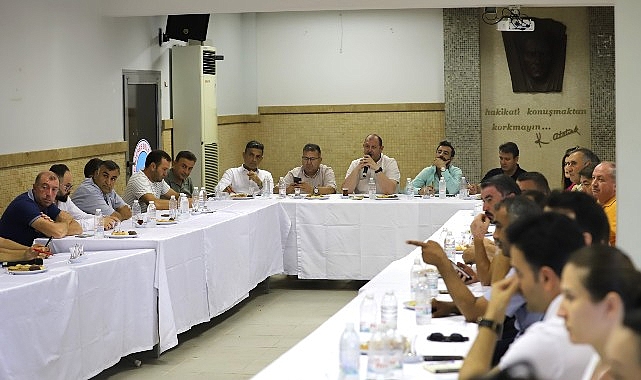 Lider Çiçek Muhtarlarla Buluştu