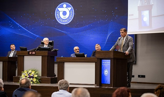 Lider Tugay İZTO meclis toplantısına katıldı “Bu kentteki canlı cansız tüm varlıkların hizmetindeyim”