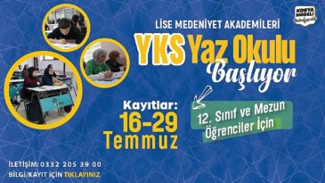 Lise Medeniyet Akademilerinde YKS Yaz Okulu Kayıtları Başlıyor