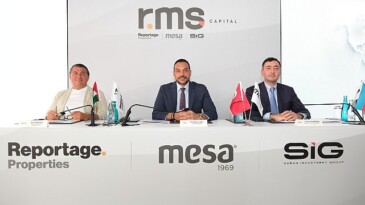 MESA Holding, Reportage Properties ve Sabah Investment Group gayrimenkulde yeni ve güçlü iş birliğine imza attı.