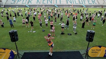 Nilüferliler sporla zinde kalıyor