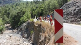 Serik-Akbaş küme yolu güçlendiriliyor