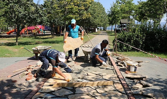 Tavşancıl Kıyı Parkı yenilemesinde sona gerçek