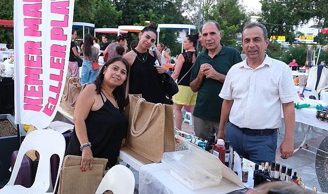 Üreten konut hanımları kermesi başladı