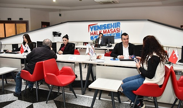 Yenişehir Belediyesi 156 bin 790 talebi tahlile kavuşturdu