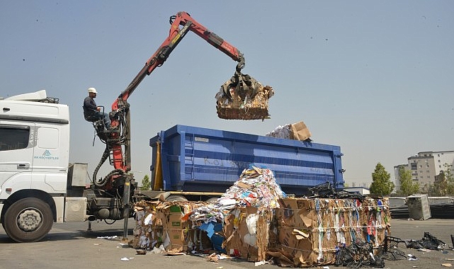 Yenişehir Belediyesi 352 ton ambalaj ve dokuma atığını geri dönüşüme kazandırdı