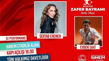 30 Ağustos Zafer Bayramı Üsküdar’da Sertab Erener ile Coşkuyla Kutlanacak