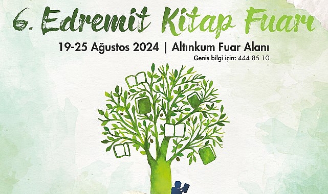 6. Edremit Kitap Fuarı 19-25 Ağustos’ta..